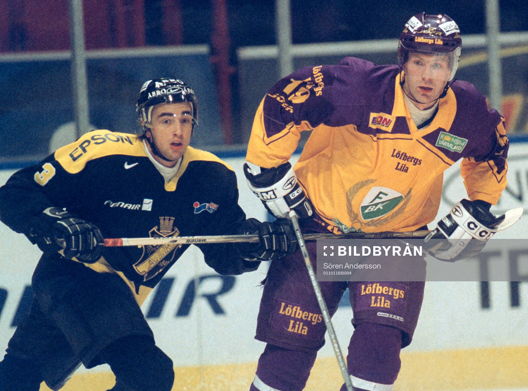David Bornhammar, AIK och Peter Nordström, Färjestad