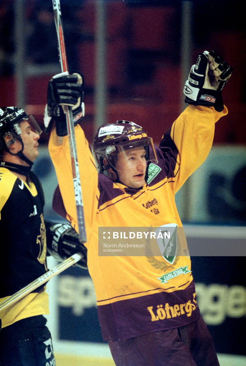 Mats Trygg, Färjestad, jubel