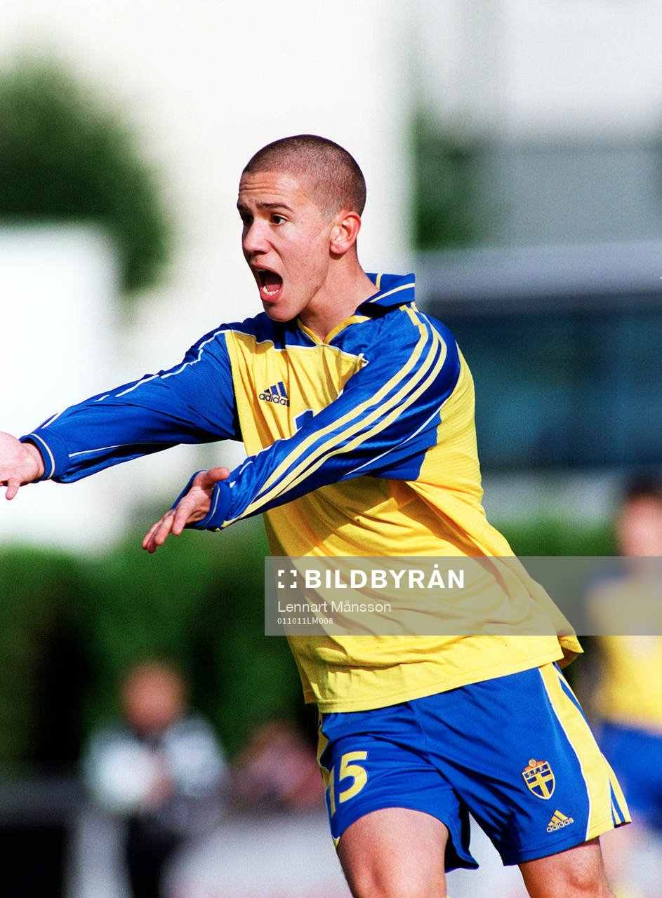 Fotboll, P15, Martin Dohlsten, Sverige