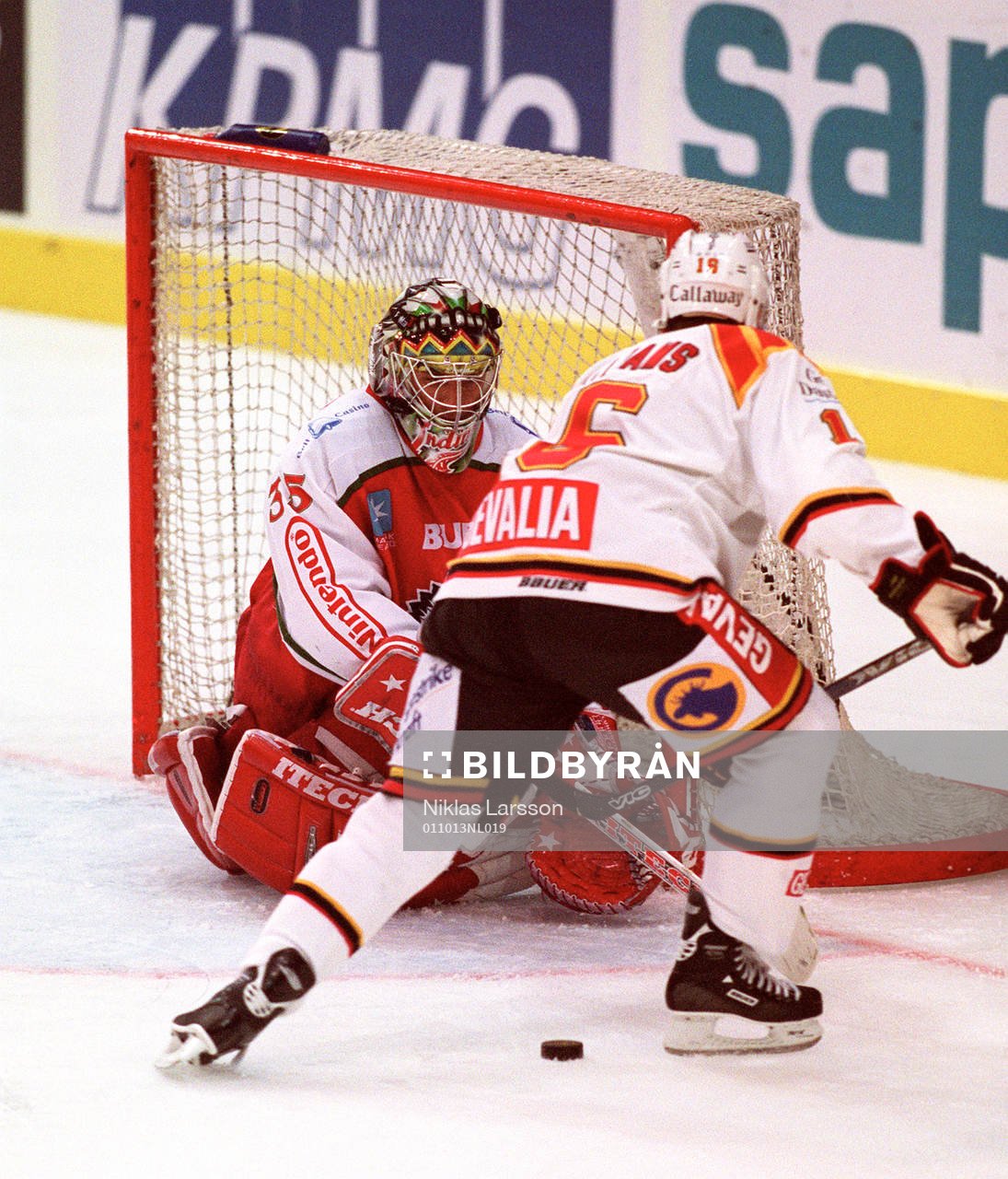 Henrik Lundqvist, målvakt Frölunda