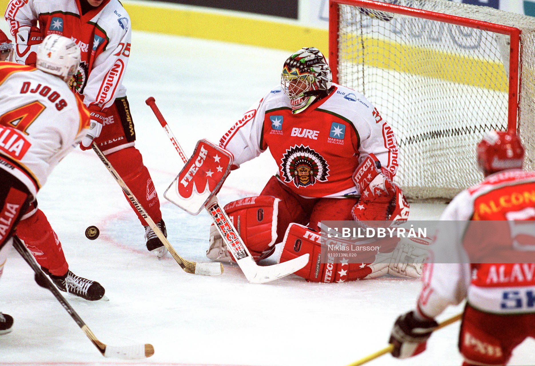 Henrik Lundqvist, målvakt Frölunda