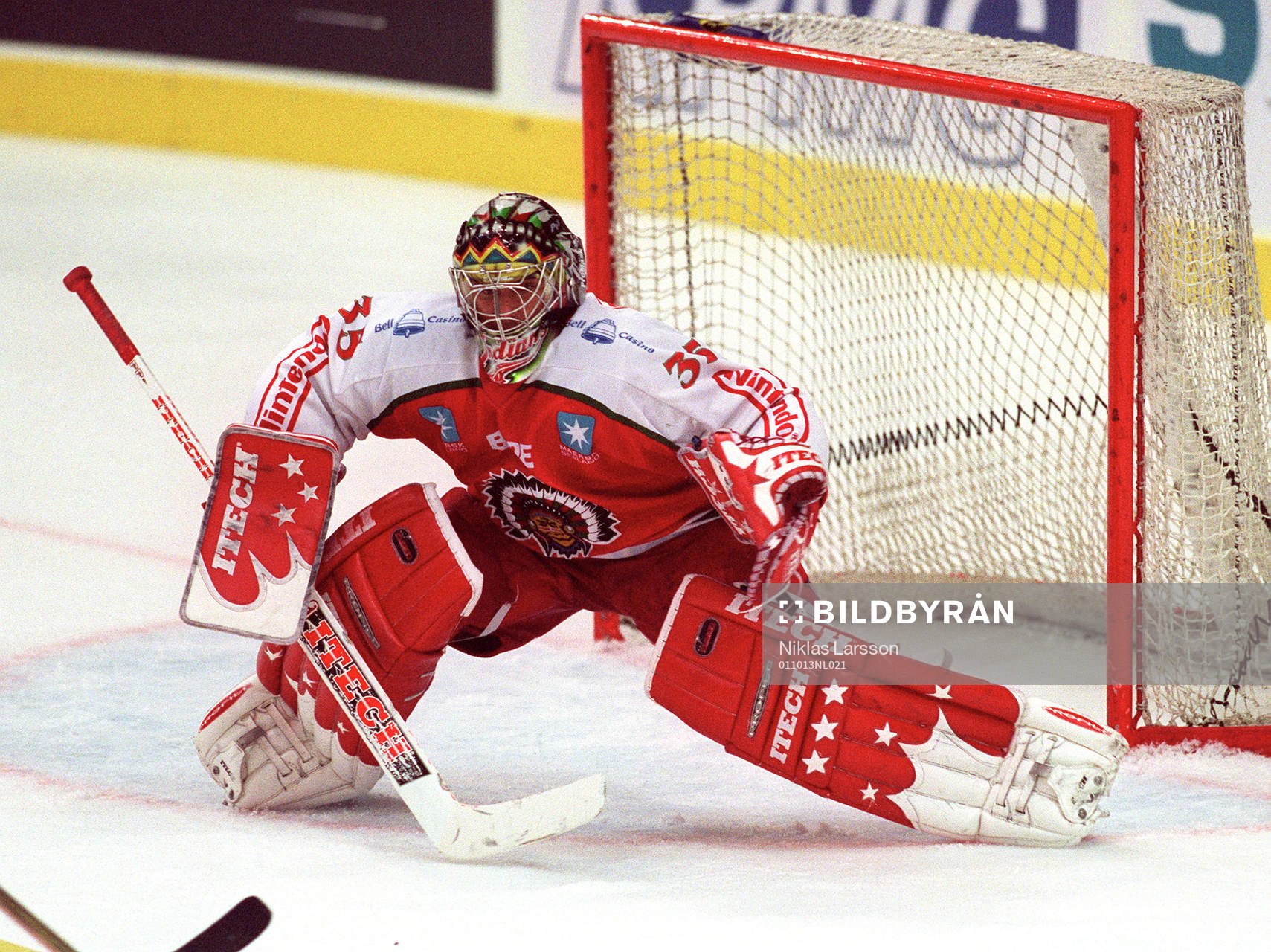 Henrik Lundqvist, målvakt Frölunda
