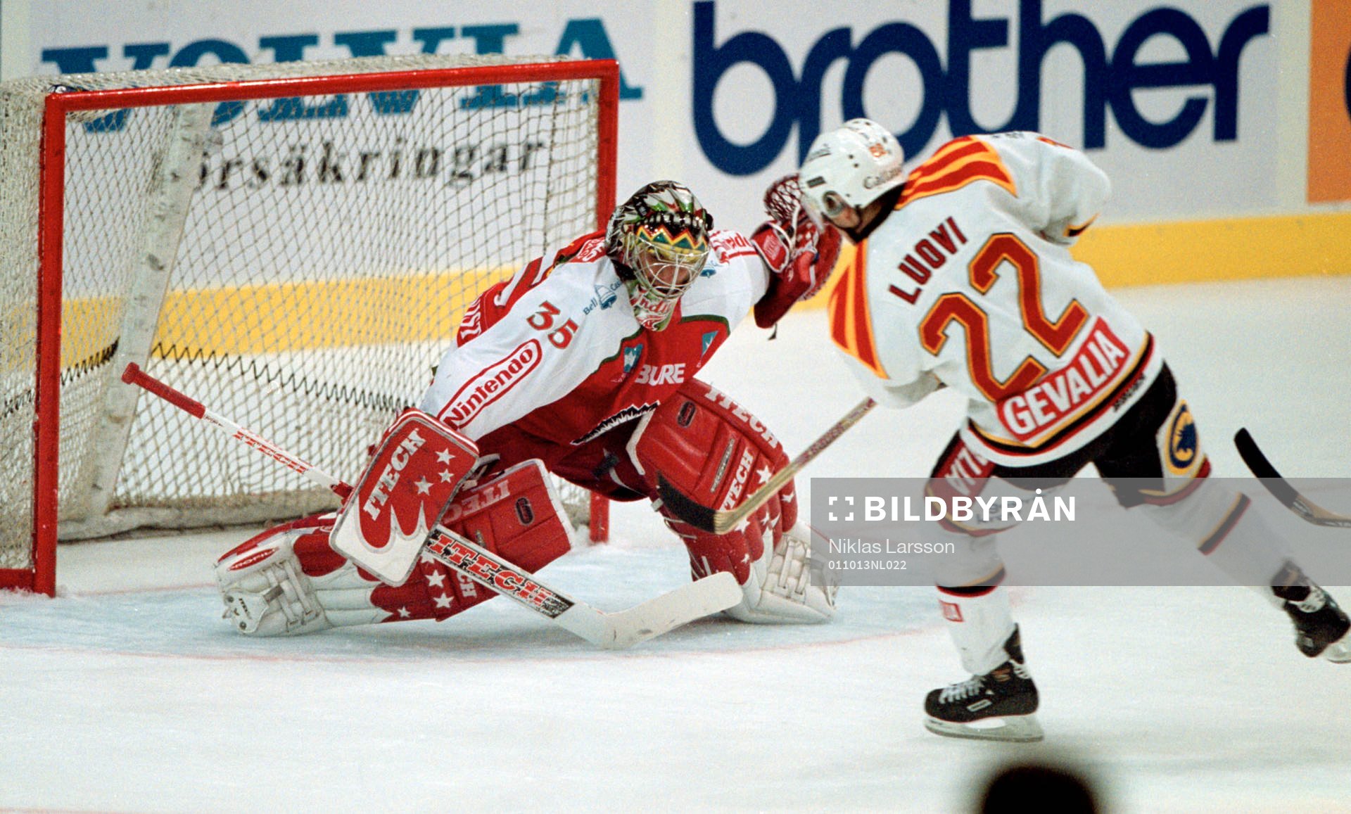 Henrik Lundqvist, målvakt, Västra Frölunda och Mikko
