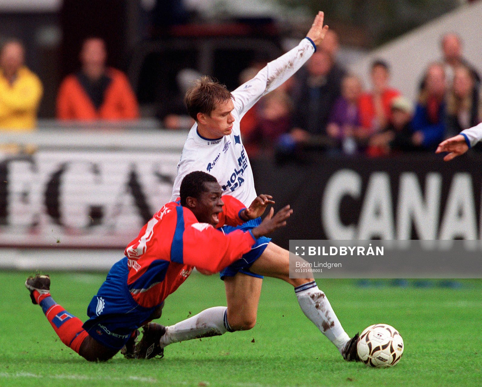 Stefan Alvén, Norrköping och John Pelu, Helsingborg