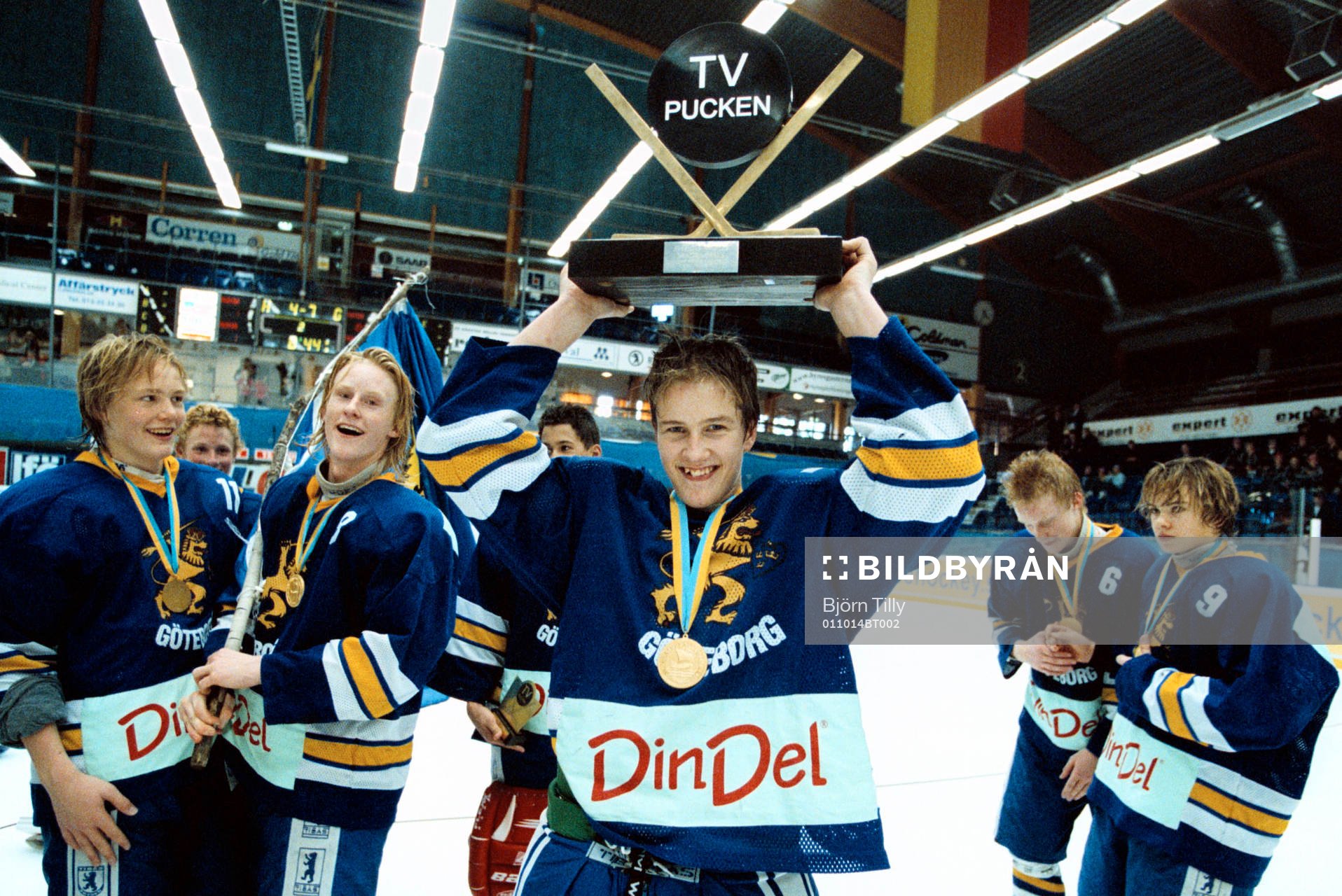 Ishockey, TV-pucken, Värmland - Göteborg. Göteborgs