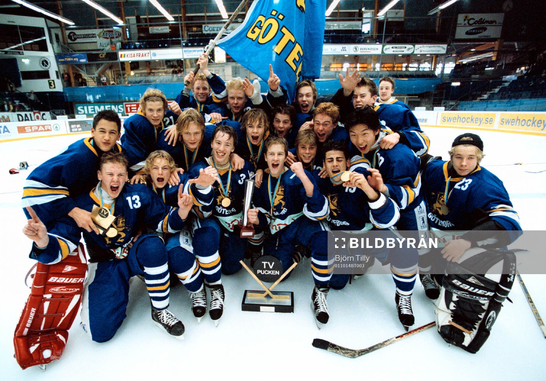 Ishockey, TV-pucken, Värmland - Göteborg. Göteborgs
