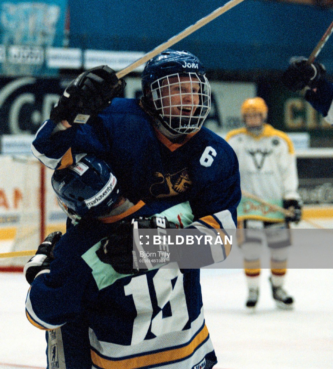Ishockey, TV-pucken, Värmland - Göteborg. Fred Wikner,