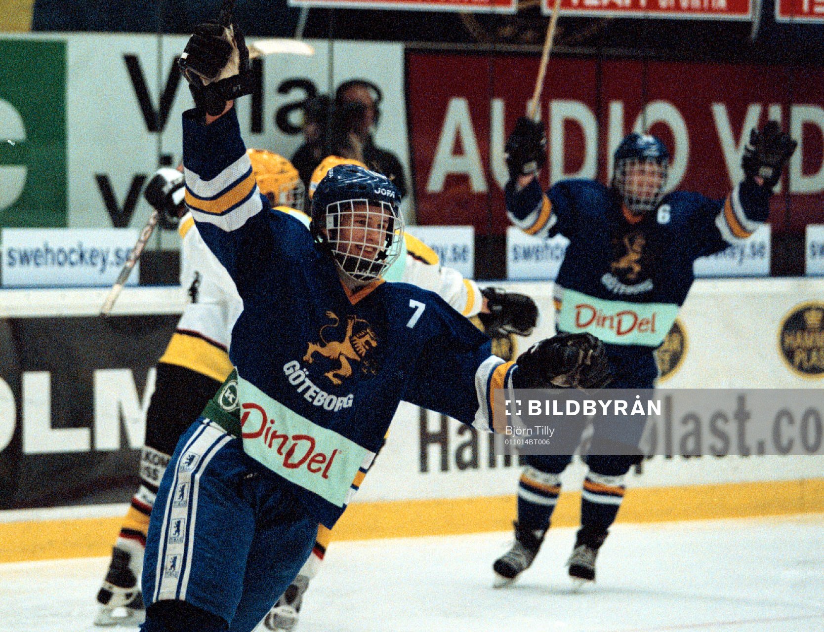 Ishockey, TV-pucken, Värmland - Göteborg. Göteborgs