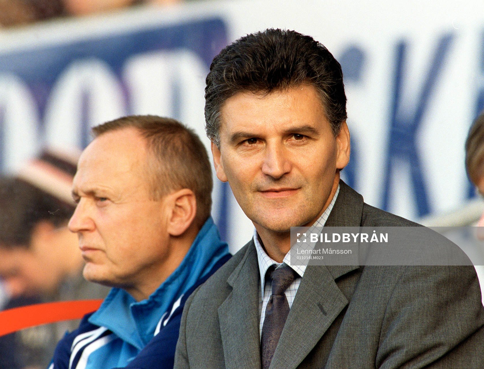 Fotboll, Allsvenskan,  Sören Åkeby och Zoran Lukic,