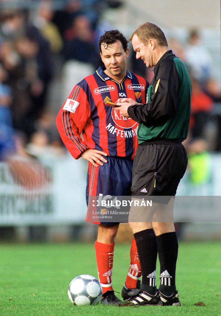 Stefan Rehn, Djurgården och Karl-Erik Olsson, domare