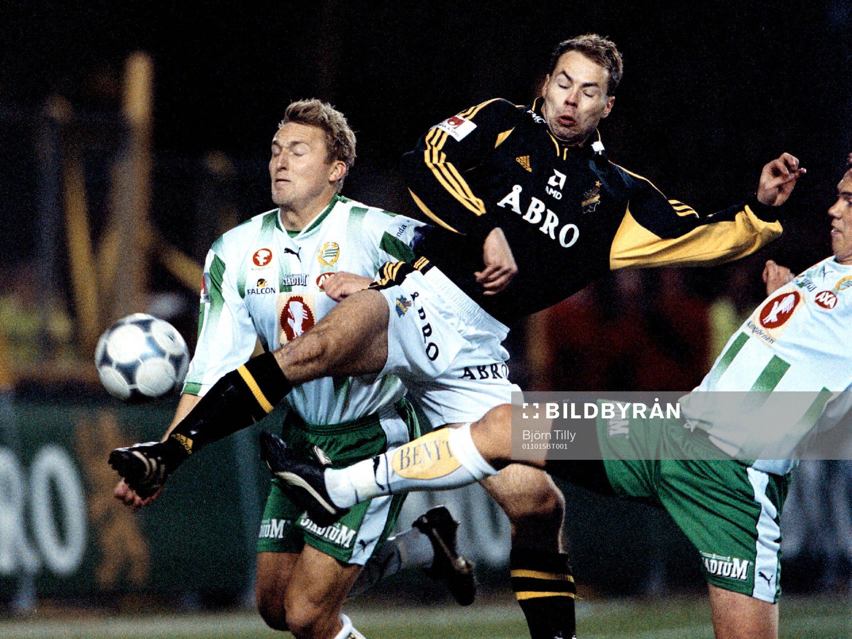 Fotboll, Allsvenskan, AIK - Hammarby. Andreas Alm, AIK,