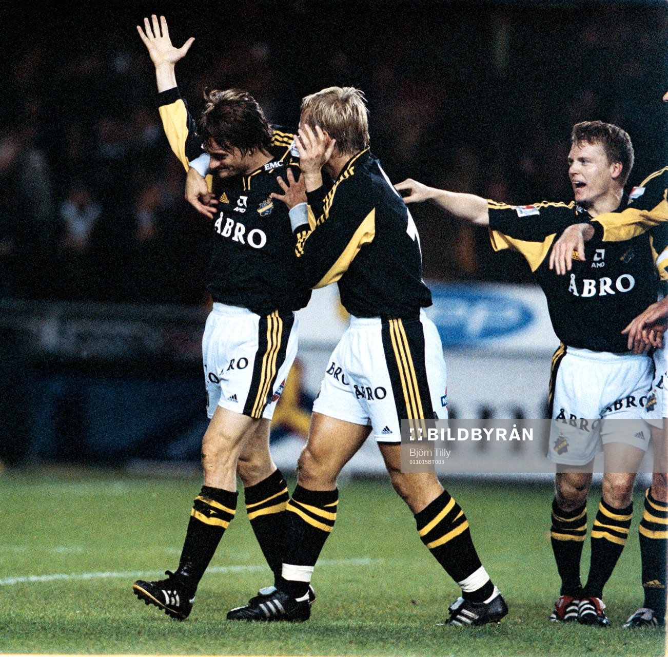 Fotboll, Allsvenskan, AIK - Hammarby. Mats Rubarth, AIK