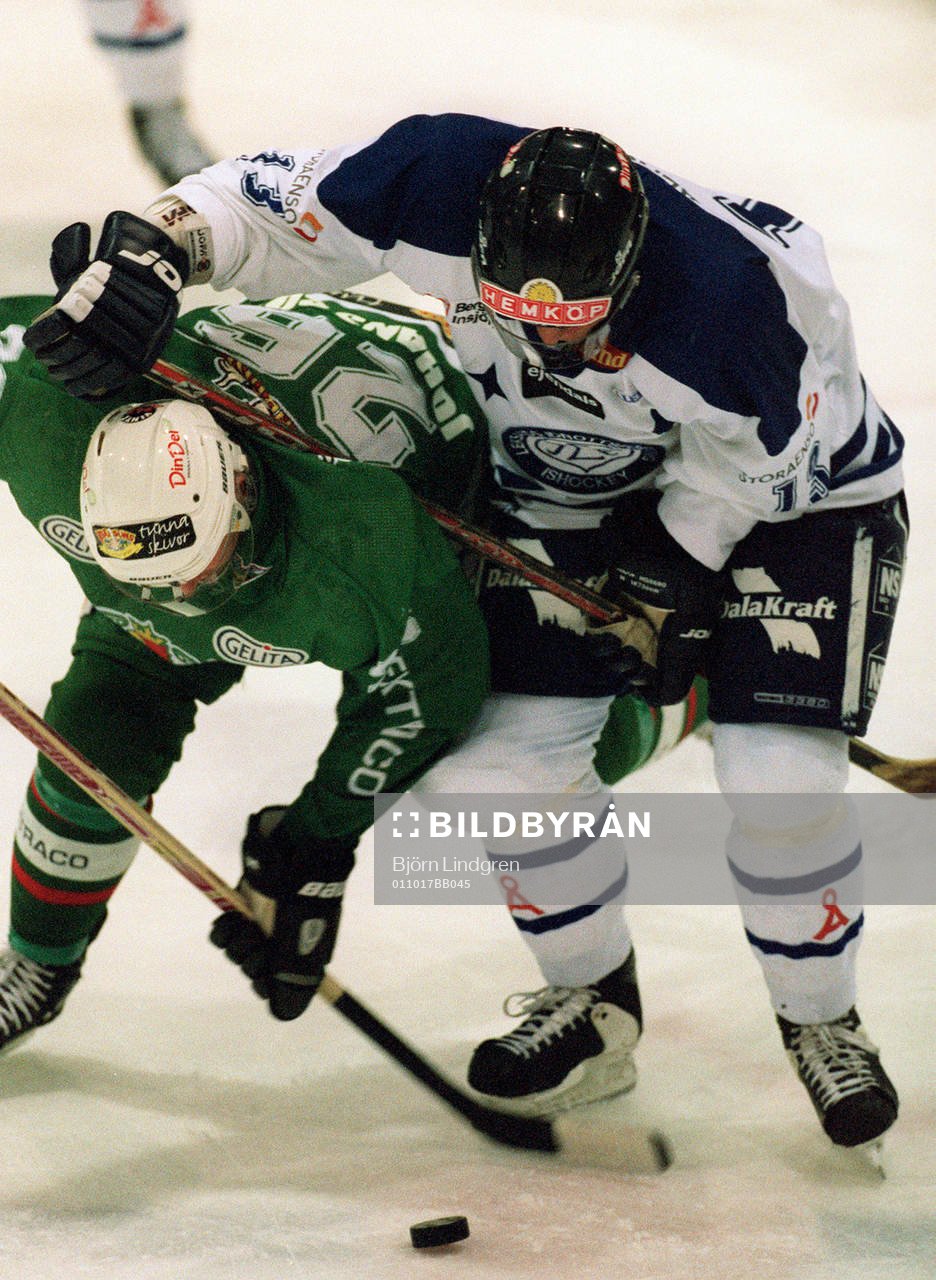 Jakob Johansson, Rögle och Jens Nielsen, Leksand