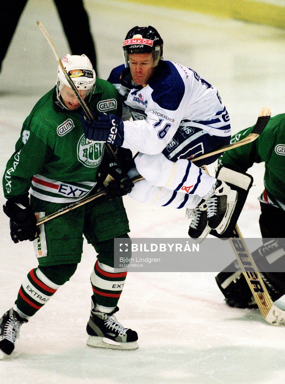 Herman Hultgren, Rögle och Niklas Eriksson, Leksand