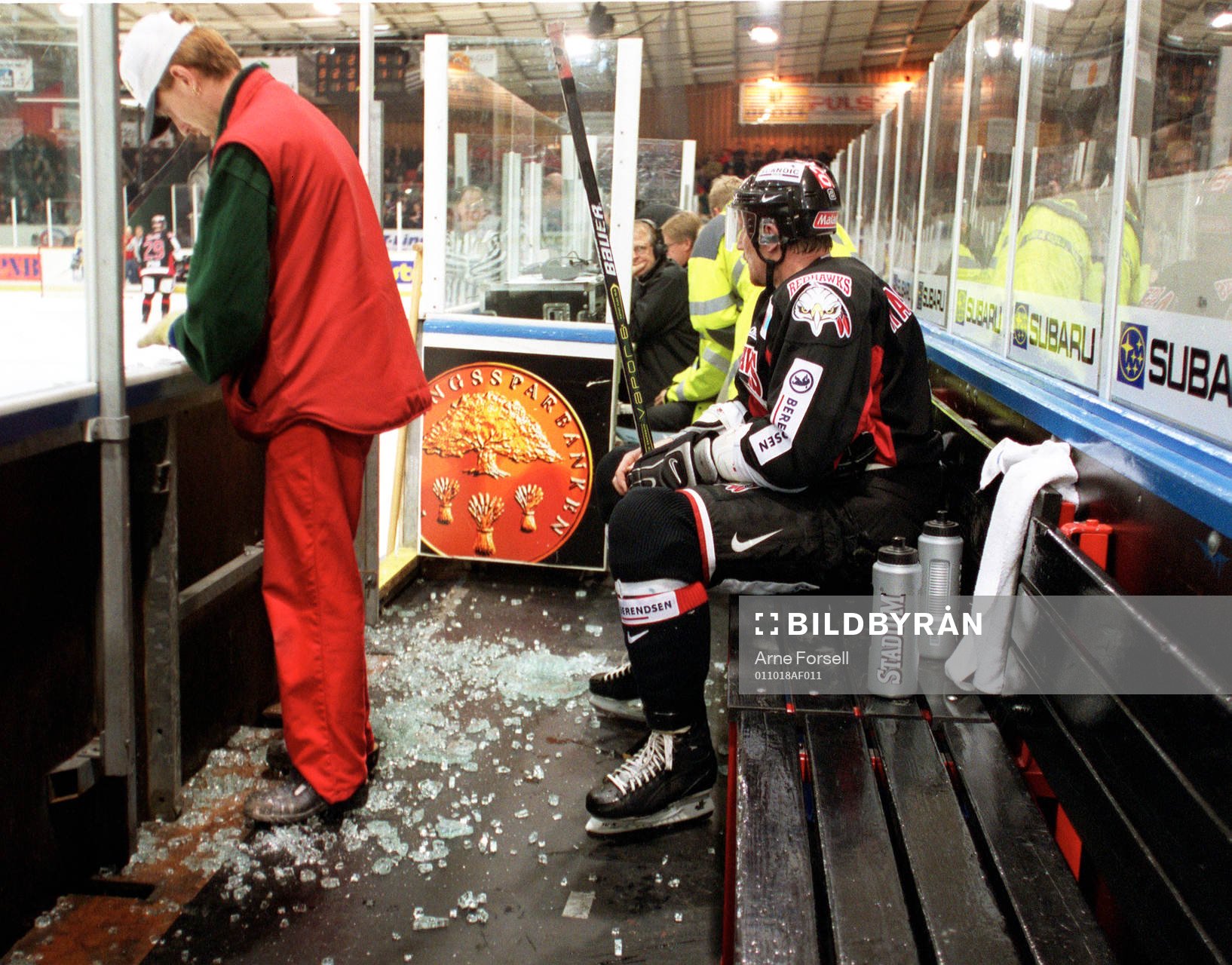 Ishockey, elitserien, Malmö - HV 71. Peter Hasselblad i