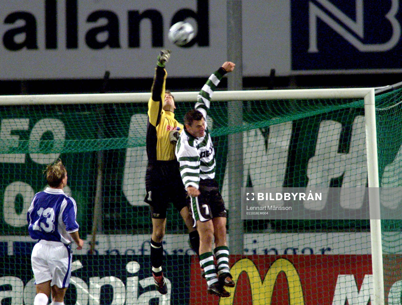 fotboll, Uefa-Cupen, Halmstad - Sporting Portugal (Sporting