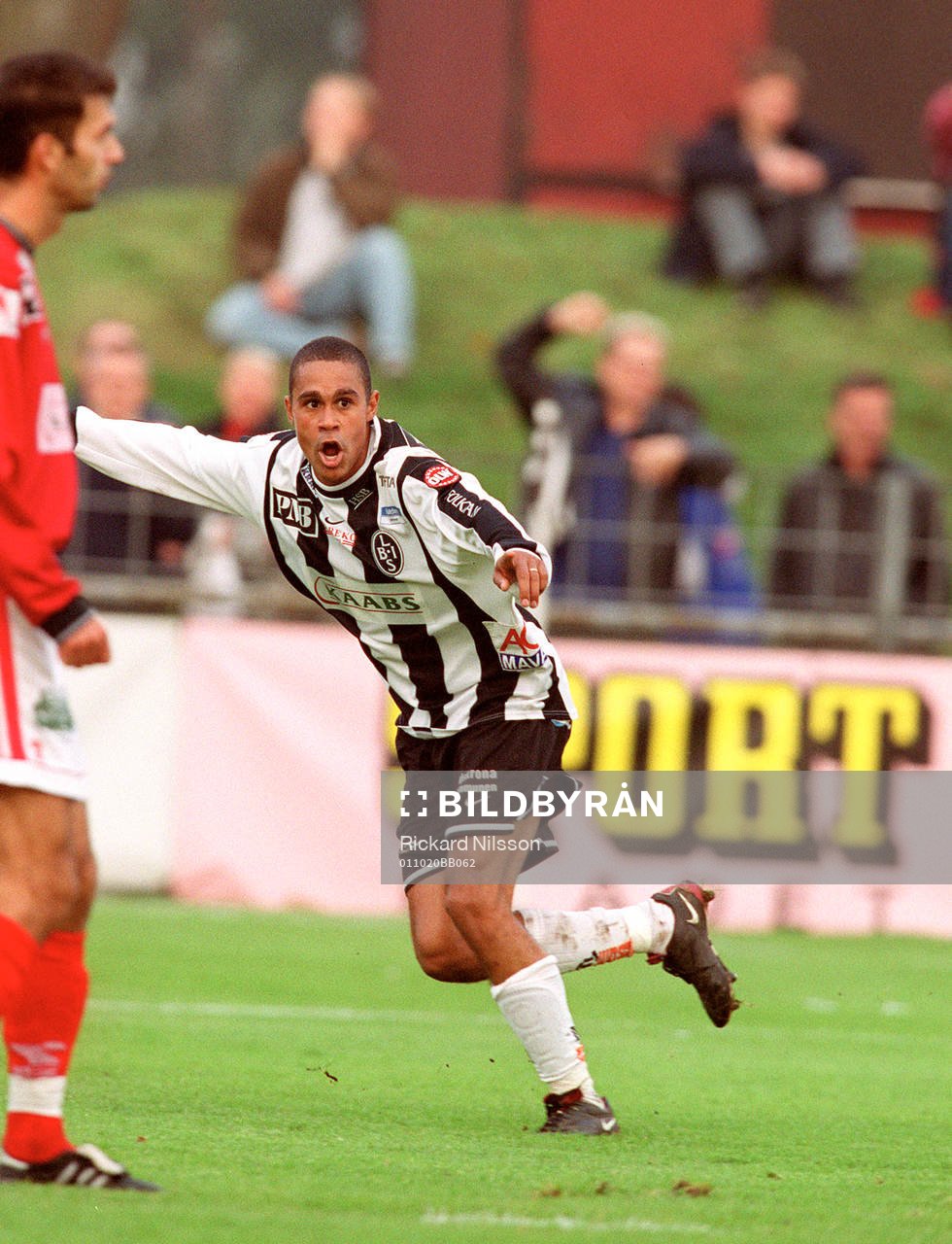 Daniel Nannskog, Landskrona var matchens gigant med två