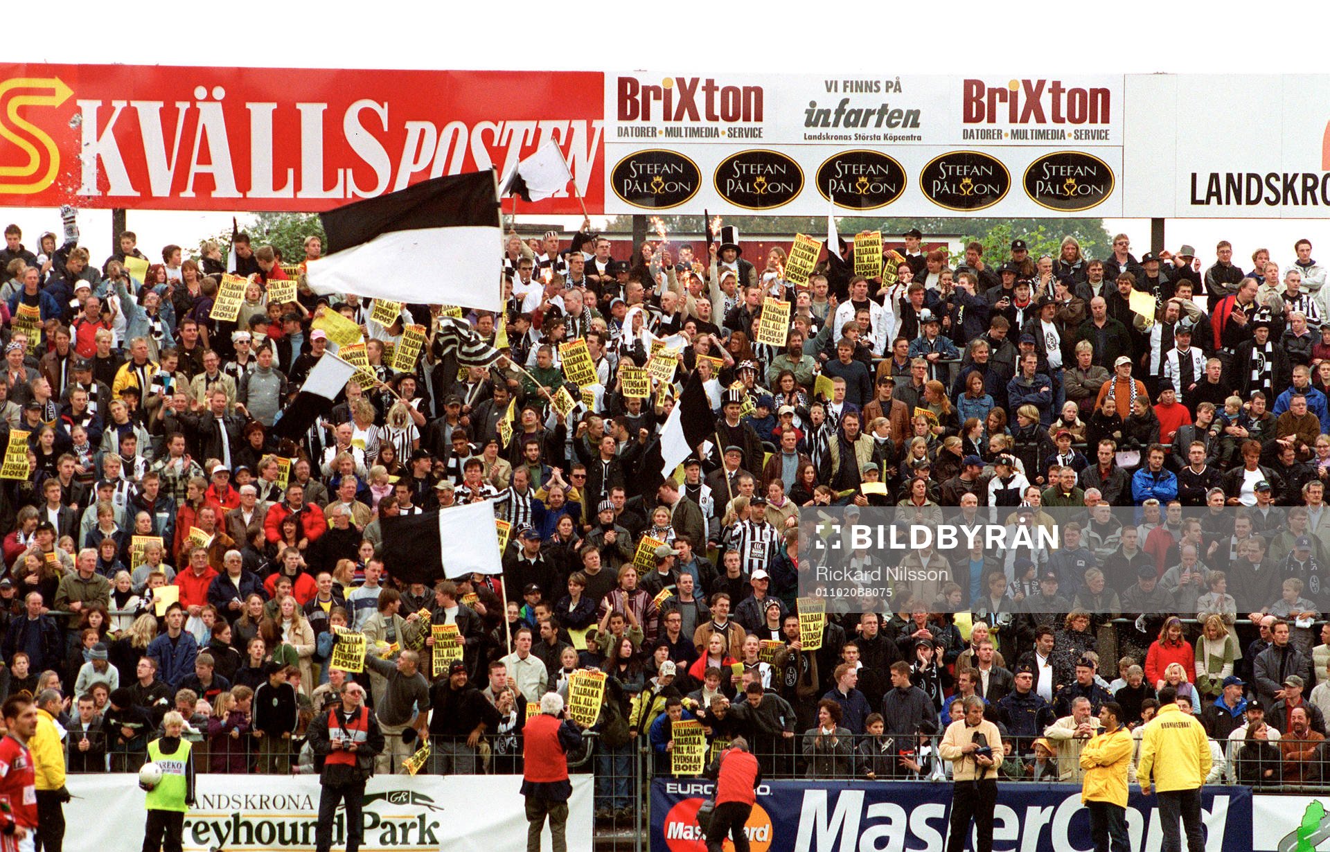 Läktare, Supporter Landskrona