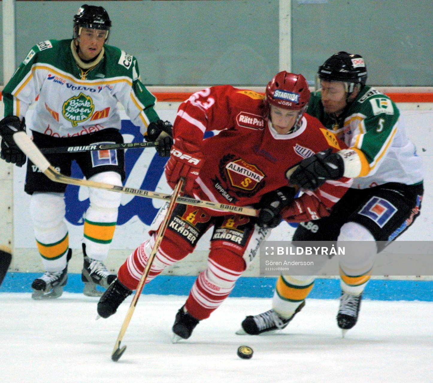 Fredrik Abrahamsson, Almtuna och Magnus Österby,