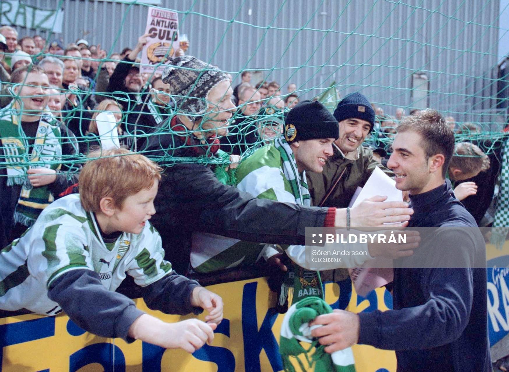 SM-guld til Hammarby. Folkets hjälte Kennedy Bakircioglü,