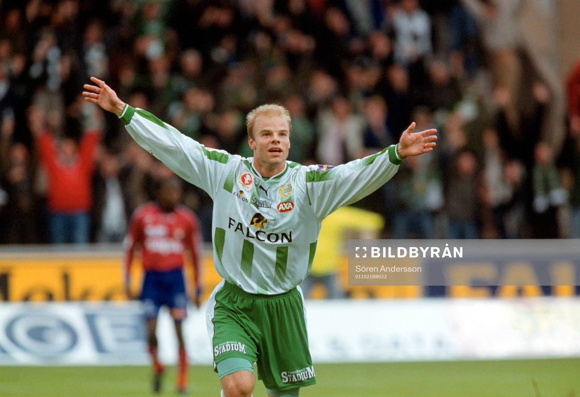 Andreas Hermansson, Hammarby, jubel