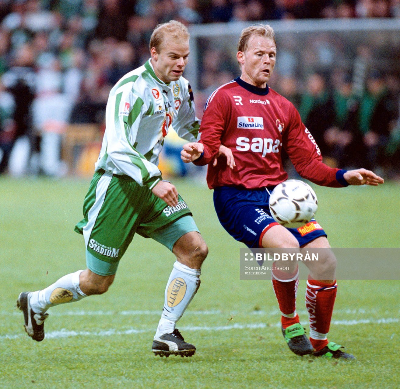 Andreas Hermansson, Hammarby och Robert B-Bärkroth,