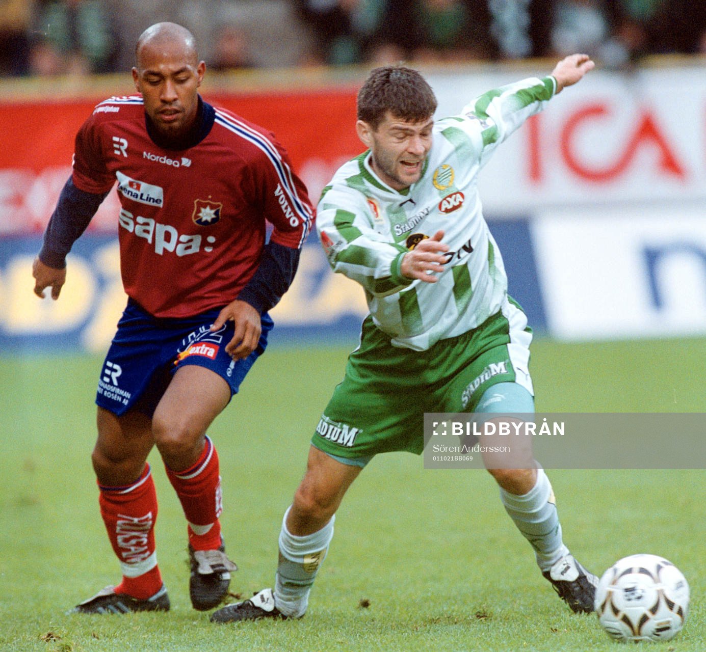 Trym Bergman, Hammarby och jeffrey Aubynn, Örgryte