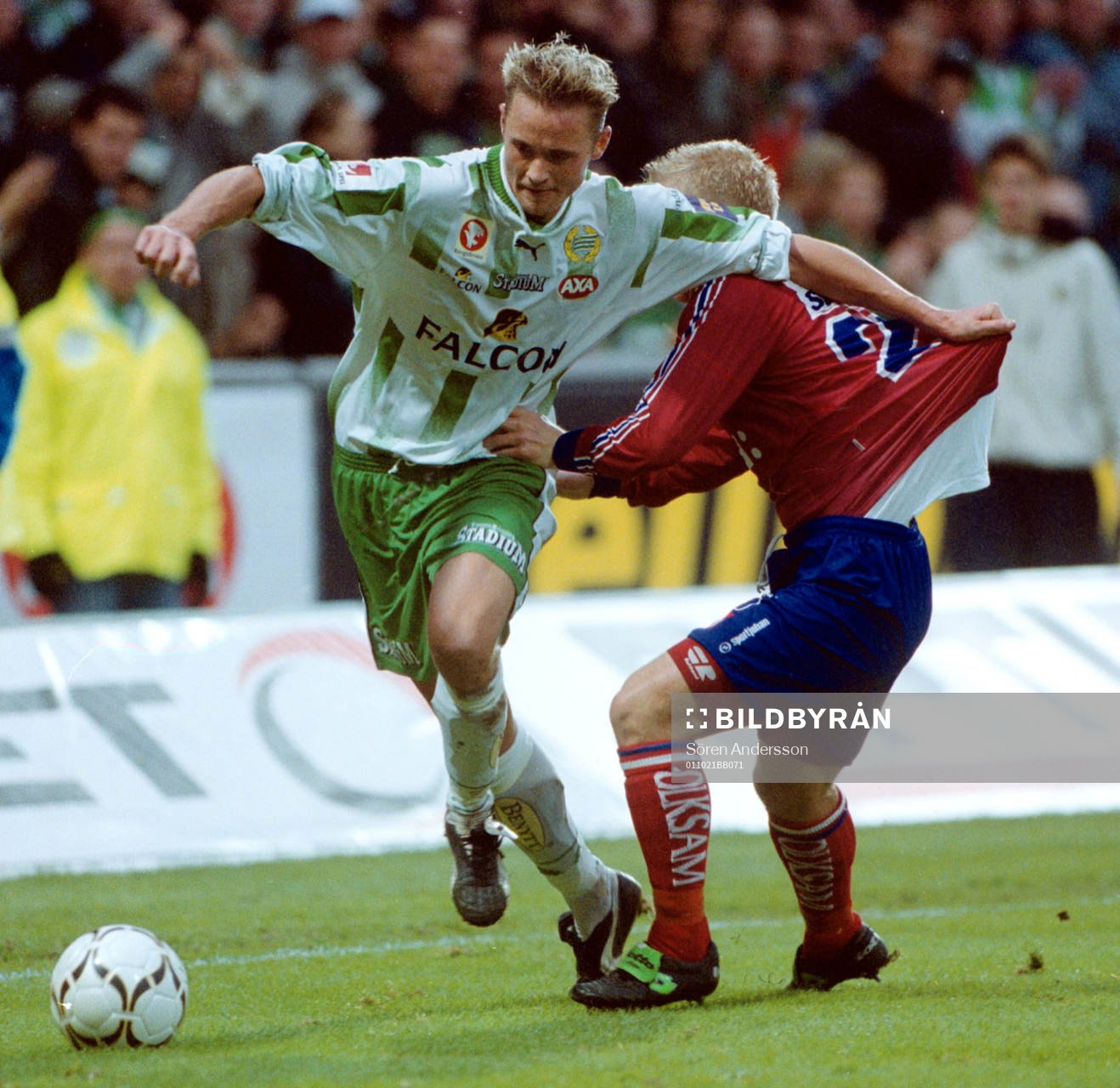  Peter Markstedt, Hammarby och David Marek, Örgryte.
