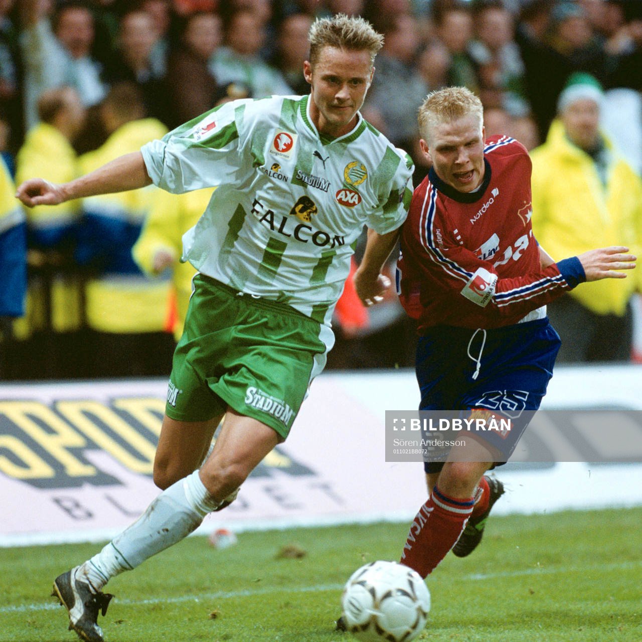  Peter Markstedt, Hammarby och David Marek, Örgryte.