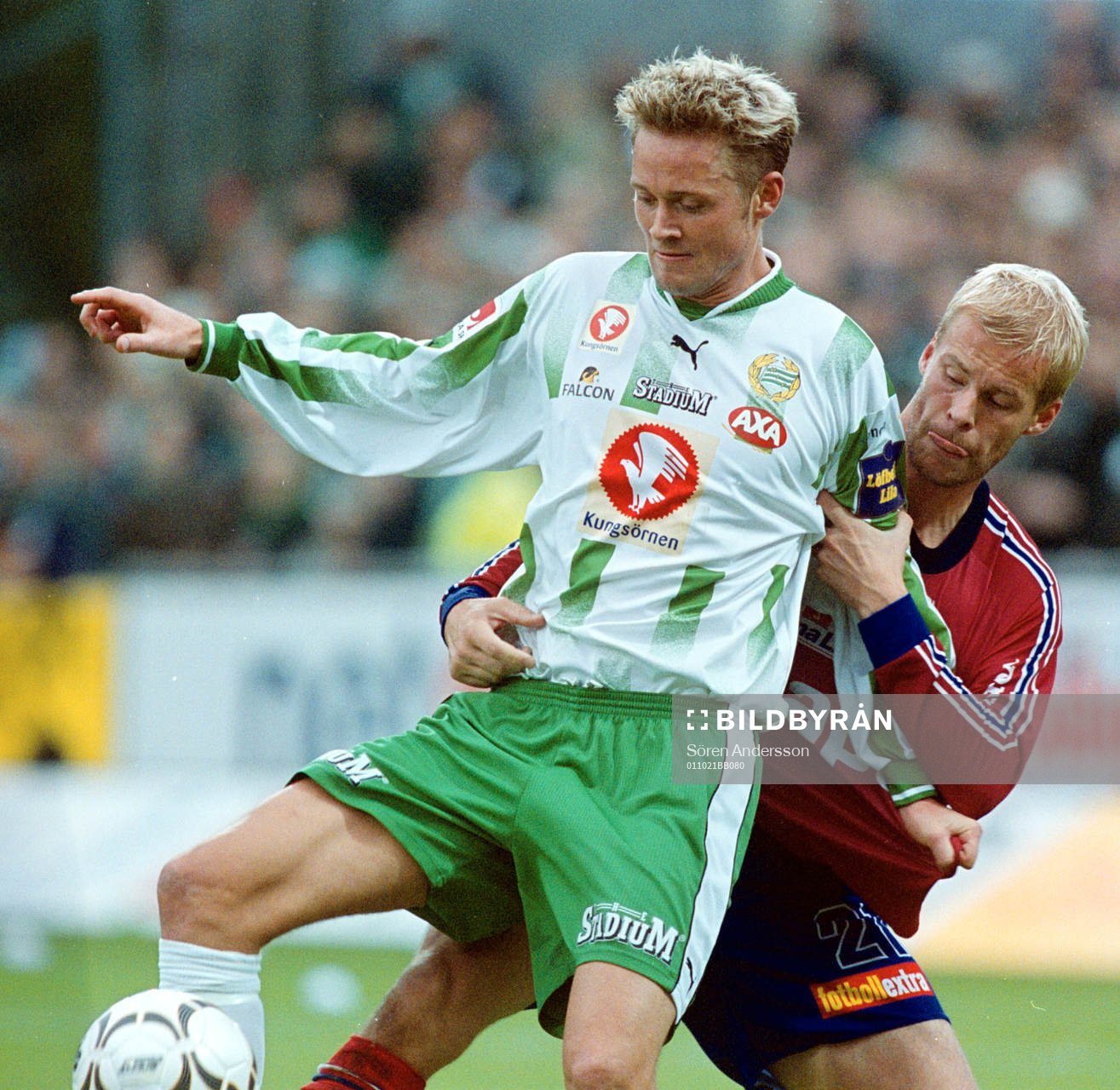 Peter Markstedt, Hammarby och Johan Anegrund, Örgryte