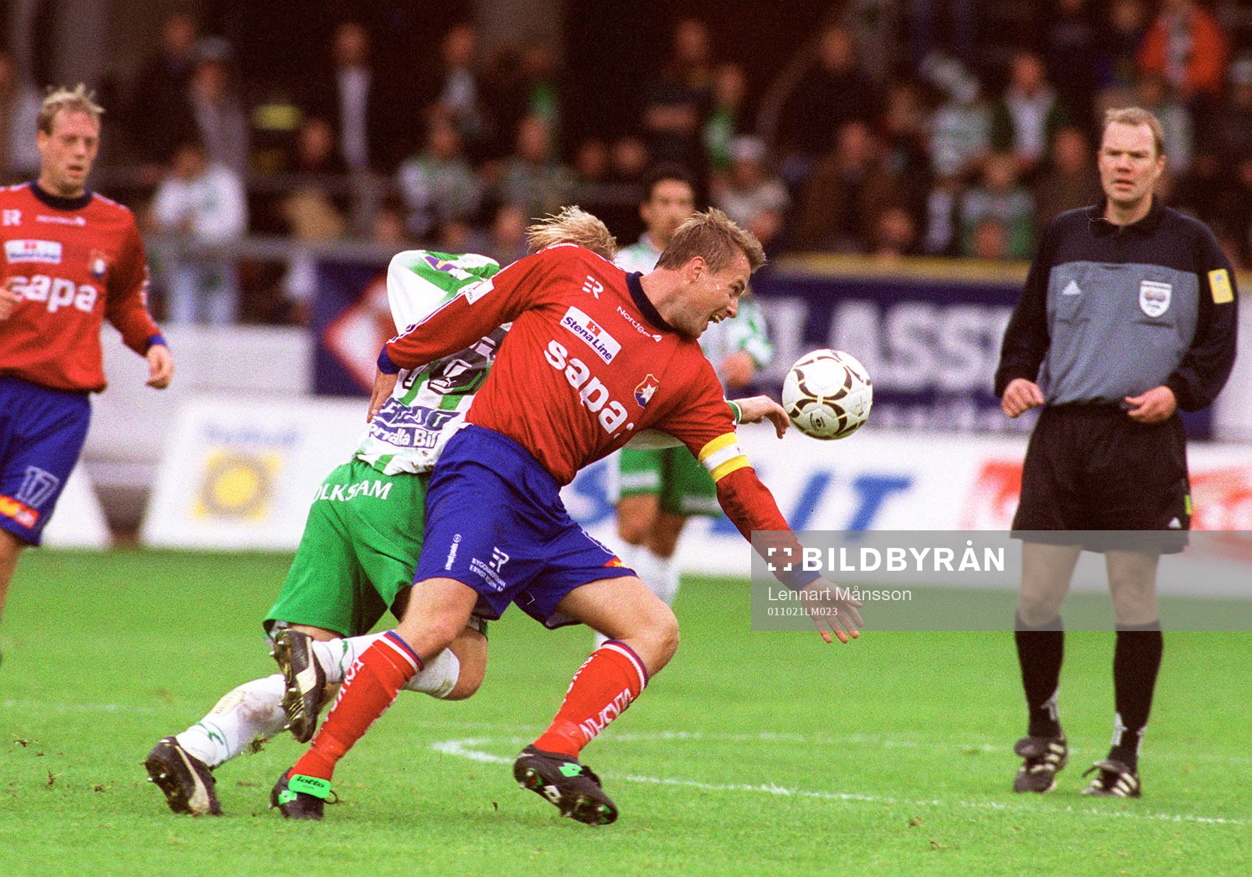 Markus Johannesson, Örgryte och Mikael Andersson, Hammarby