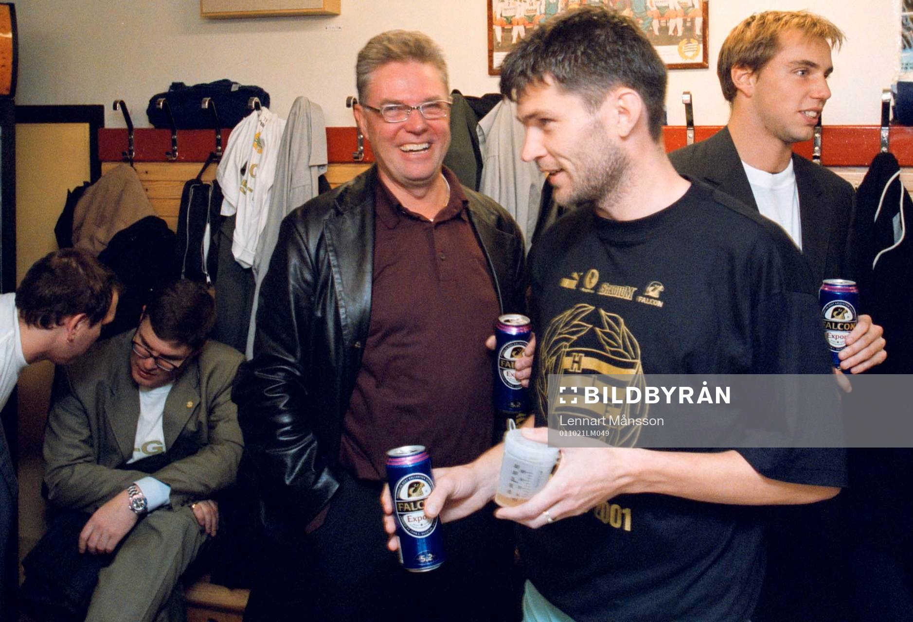 Hammarby Svenska Mästare.Trym Bergman och Göran Pulsson,