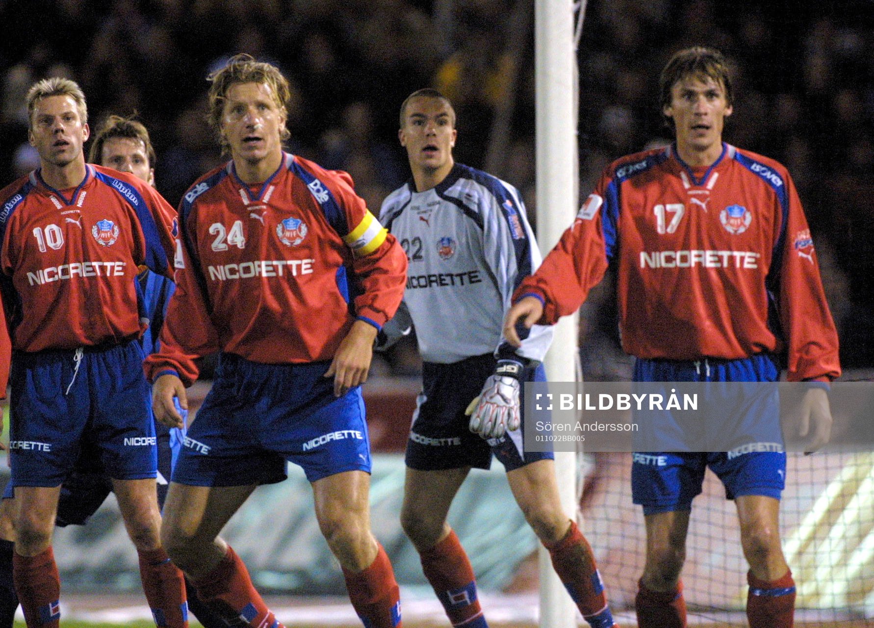 Hans Eklund, Jesper Jansson, Fredrik Larsson och Michael