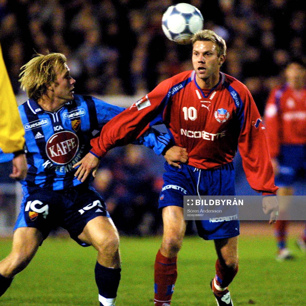 Mikael Dorsin, Djurgården och Hans Eklund, Helsingborg