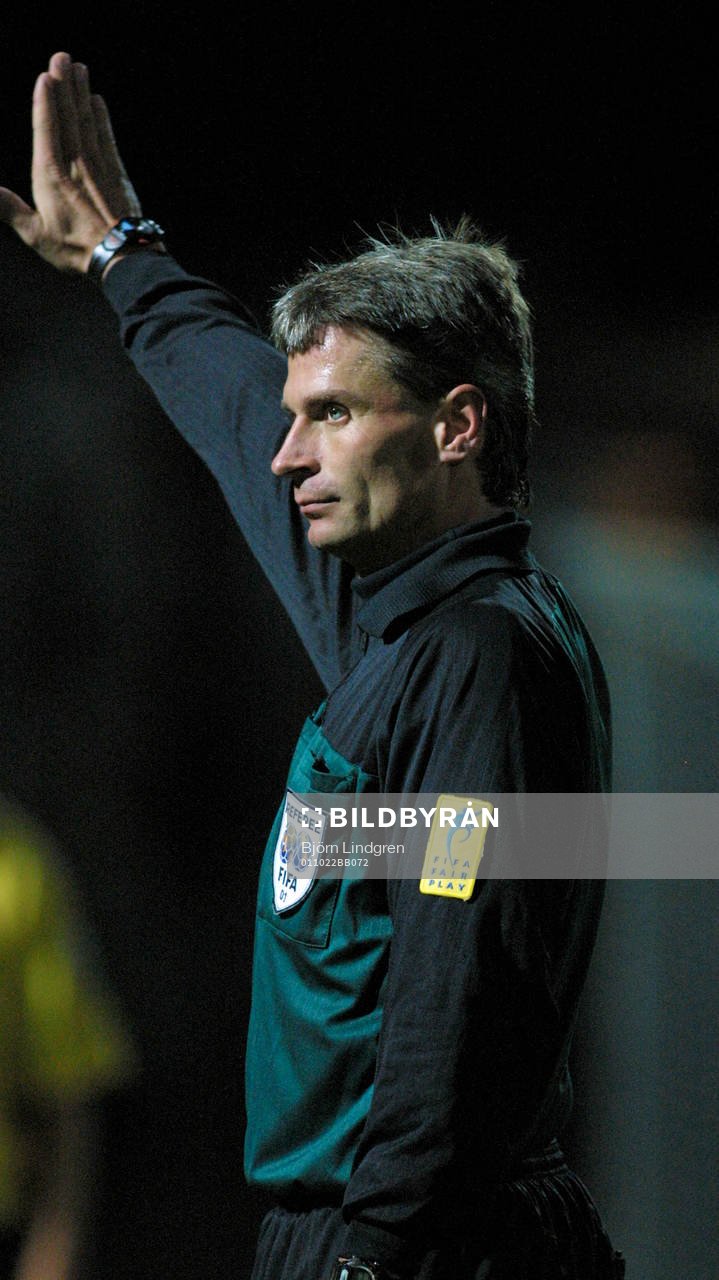 Fotboll, Allsvenskan, Peter Fröjdfelt, domare
