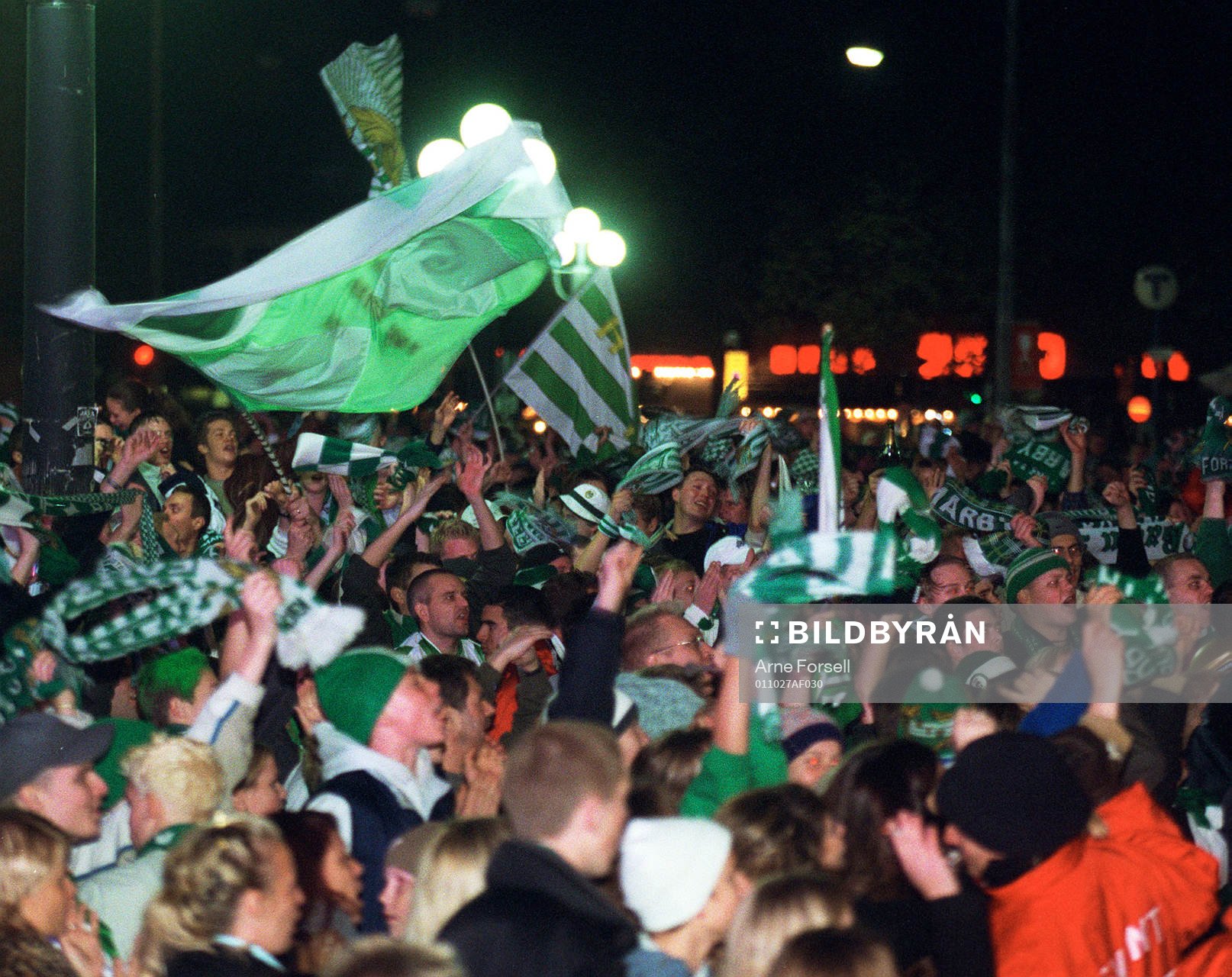 Hammarby firas av fansen
