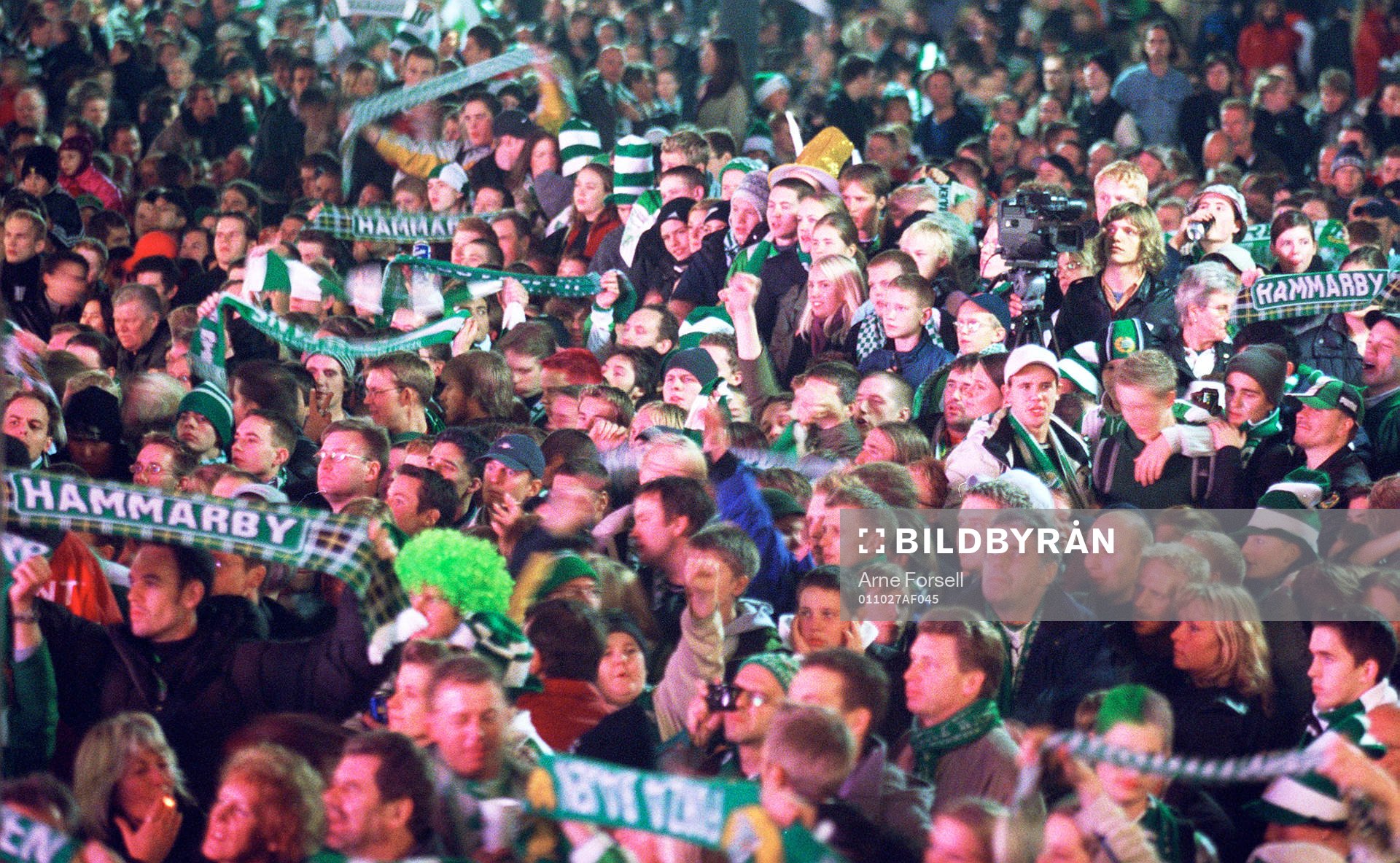 Hammarby firas av fansen
