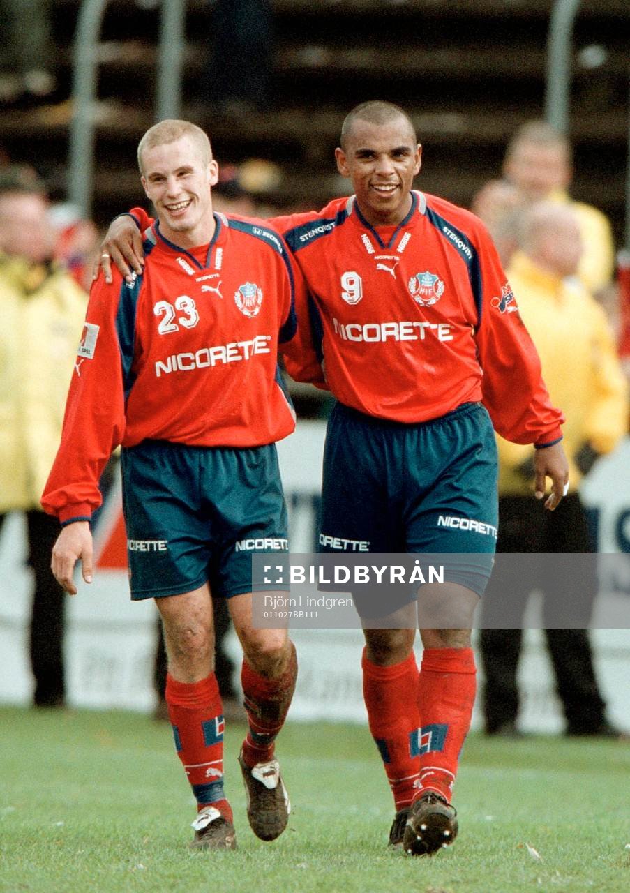 Christoffer Andersson och Alvaro Santos, Helsingborg