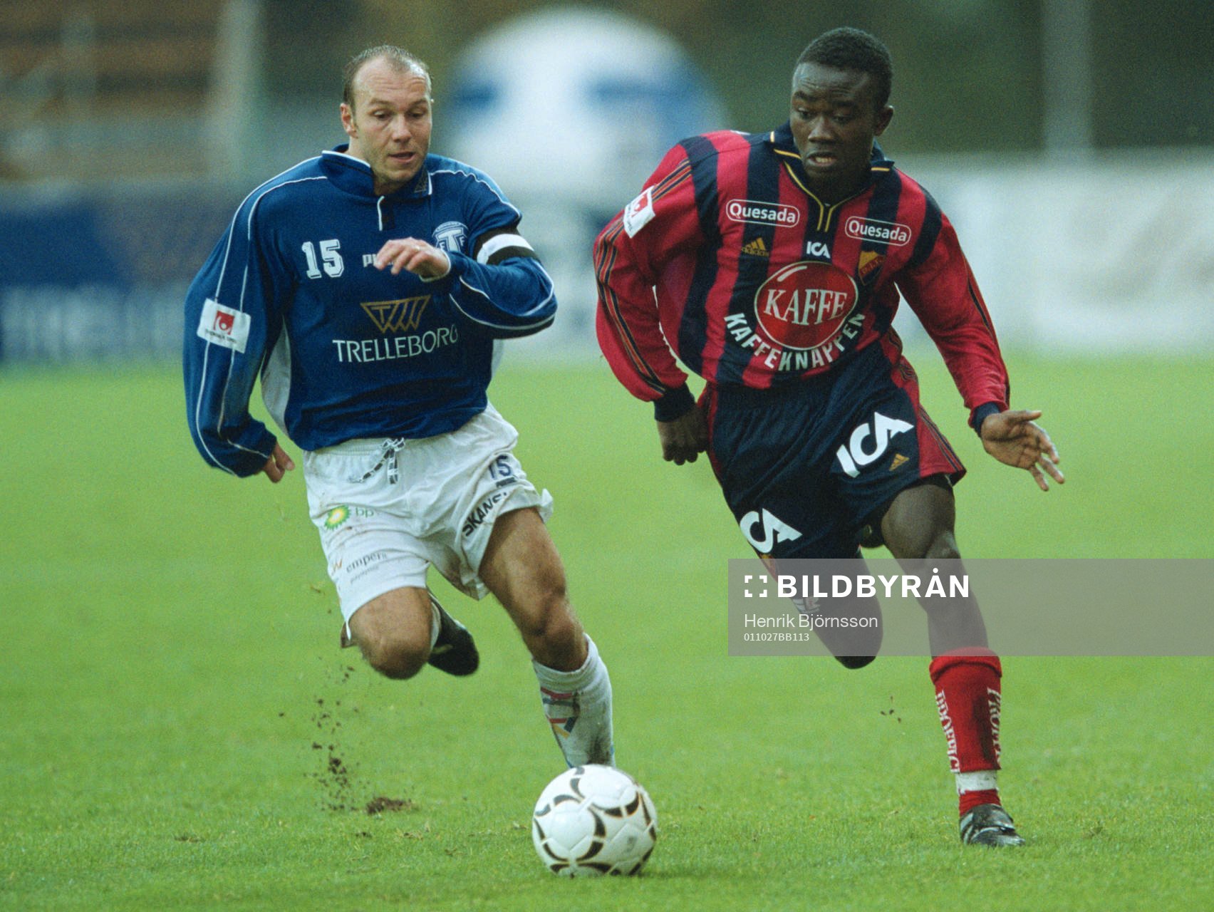 Tommi Grönlund, Trelleborg och Jones Kusi-Asare,