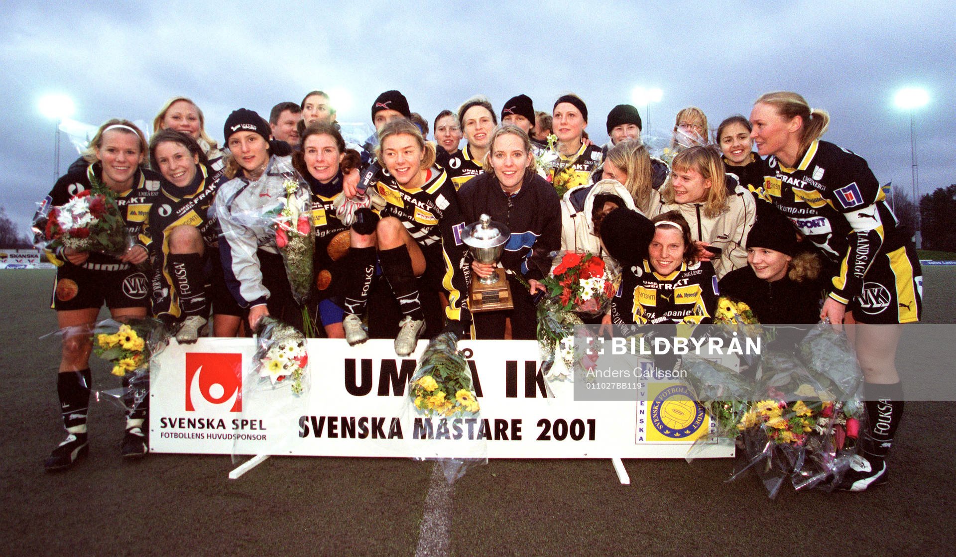 Svenska mästare, Umeå, lagbild