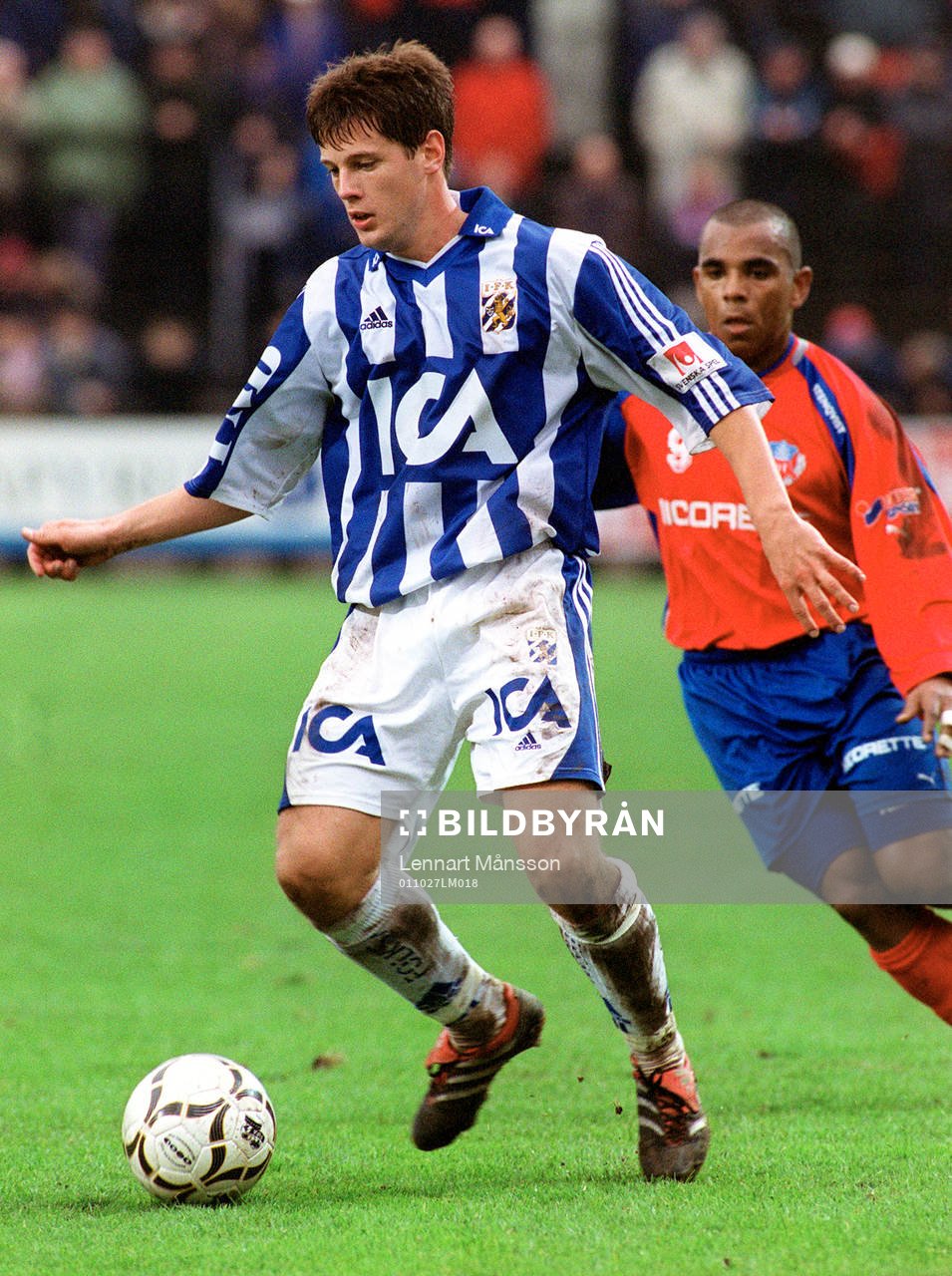 Sebastian Johansson, Göteborg, och Álvaro Santos,