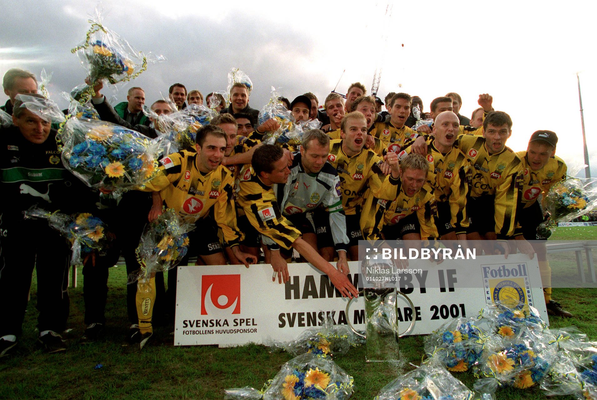 Hammarby, Svenska mästare 2001, jubel