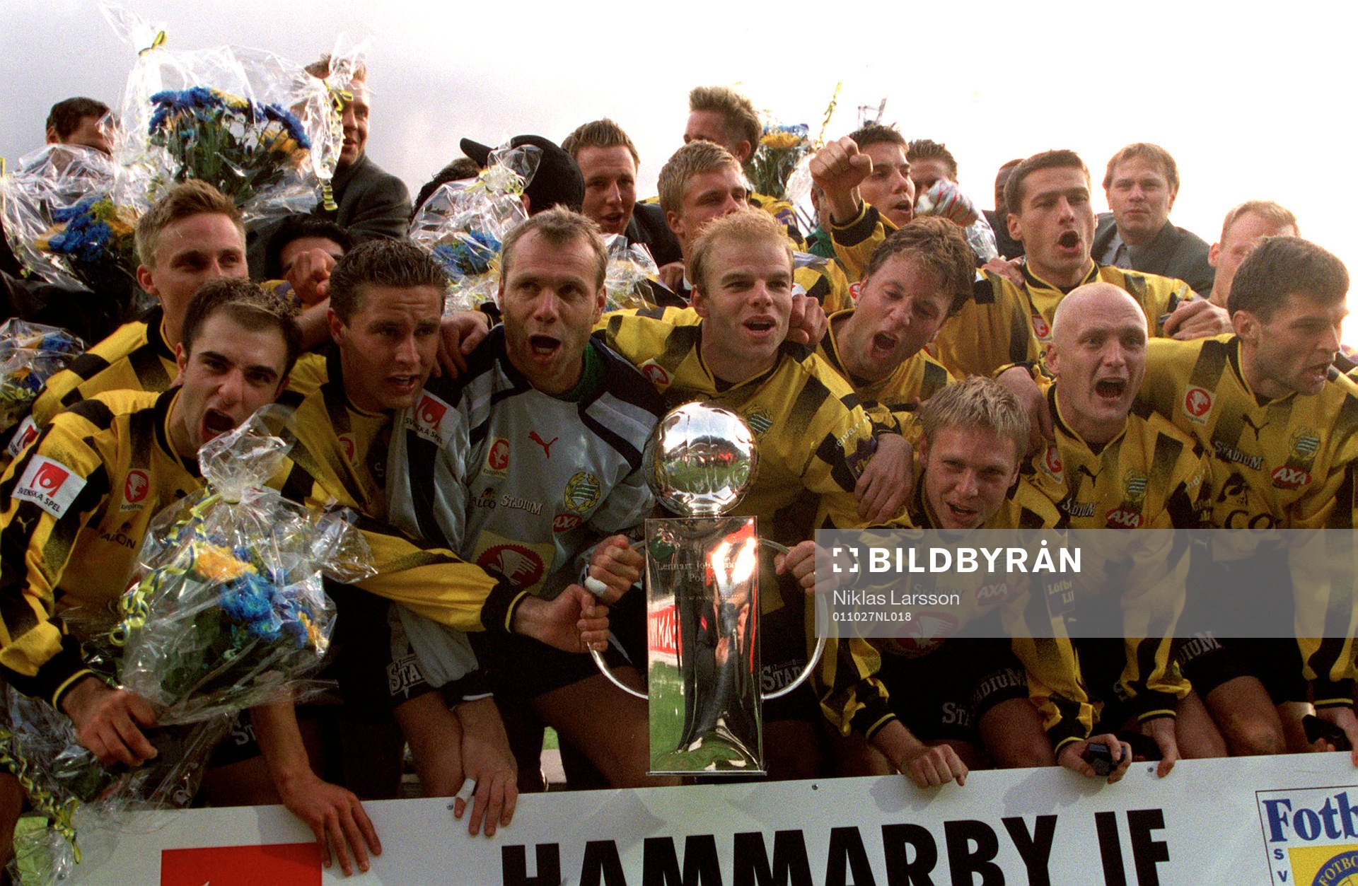 Hammarby, Svenska Mästare, jubel