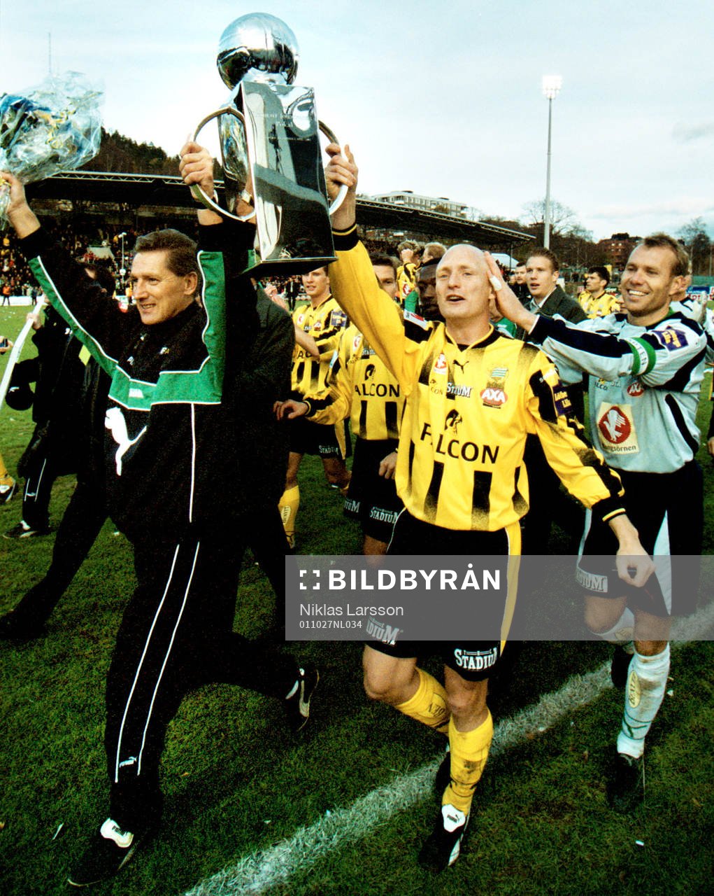Hammarby Svenska Mästare: Sören Cratz, Christer Furst och