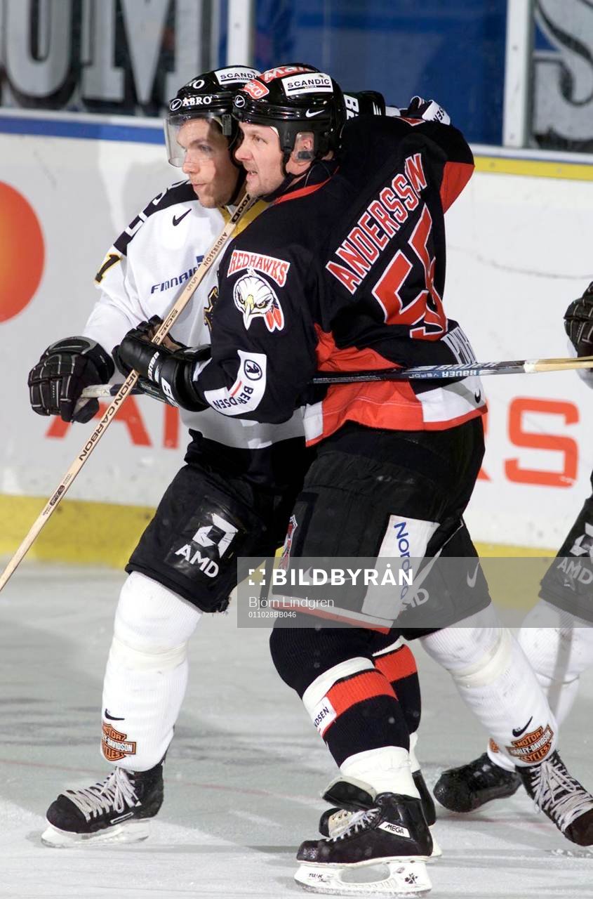 Peter Andersson, Malmö håller undan Mathias Svedberg, AIK