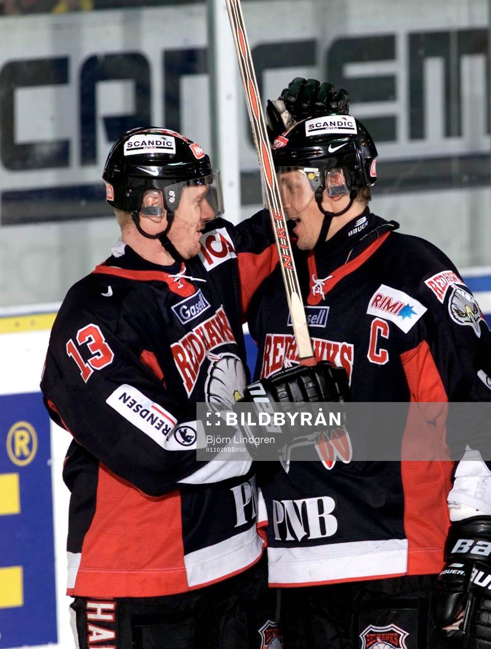 Marcus Thuresson och Tomas Sandström, Malmö jublar
