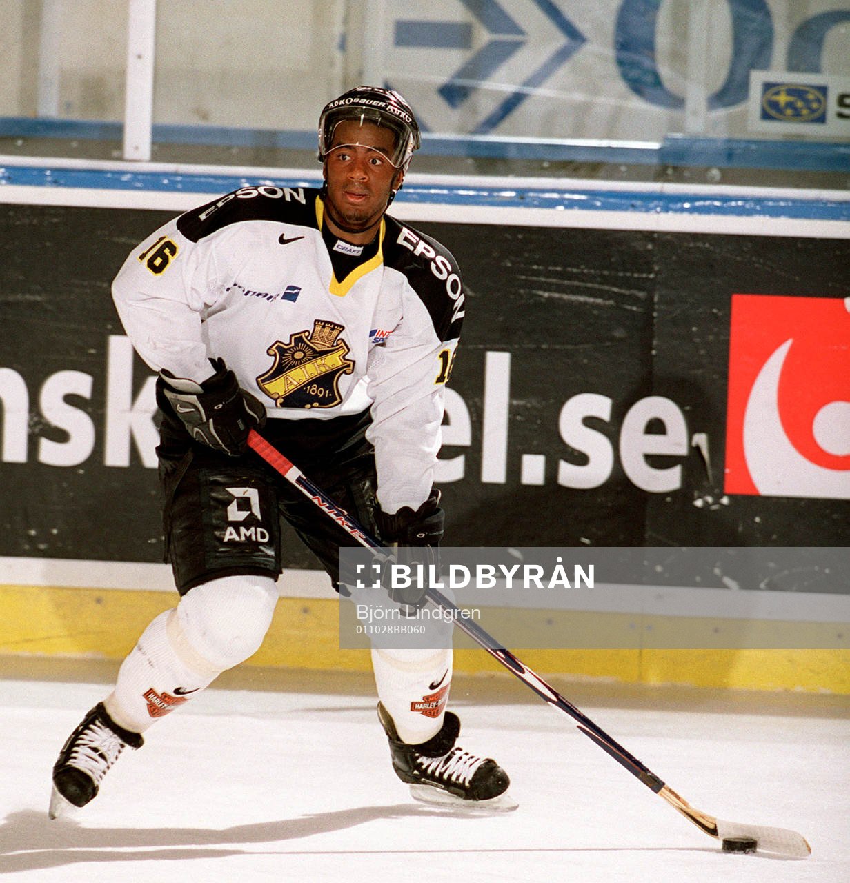 Ishockey, Elitserien, Yared Hagos, AIK