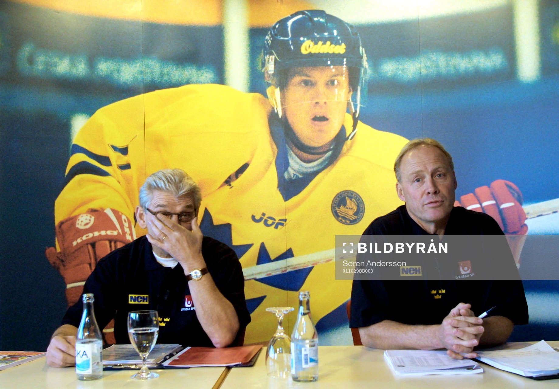 Ishockey, Hardy Nilsson, Förbundskapten och Anders