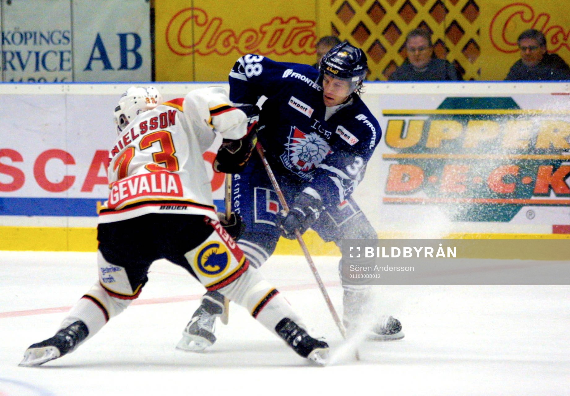 Björn Danielsson, Brynäs och Barry Richter, Linköping