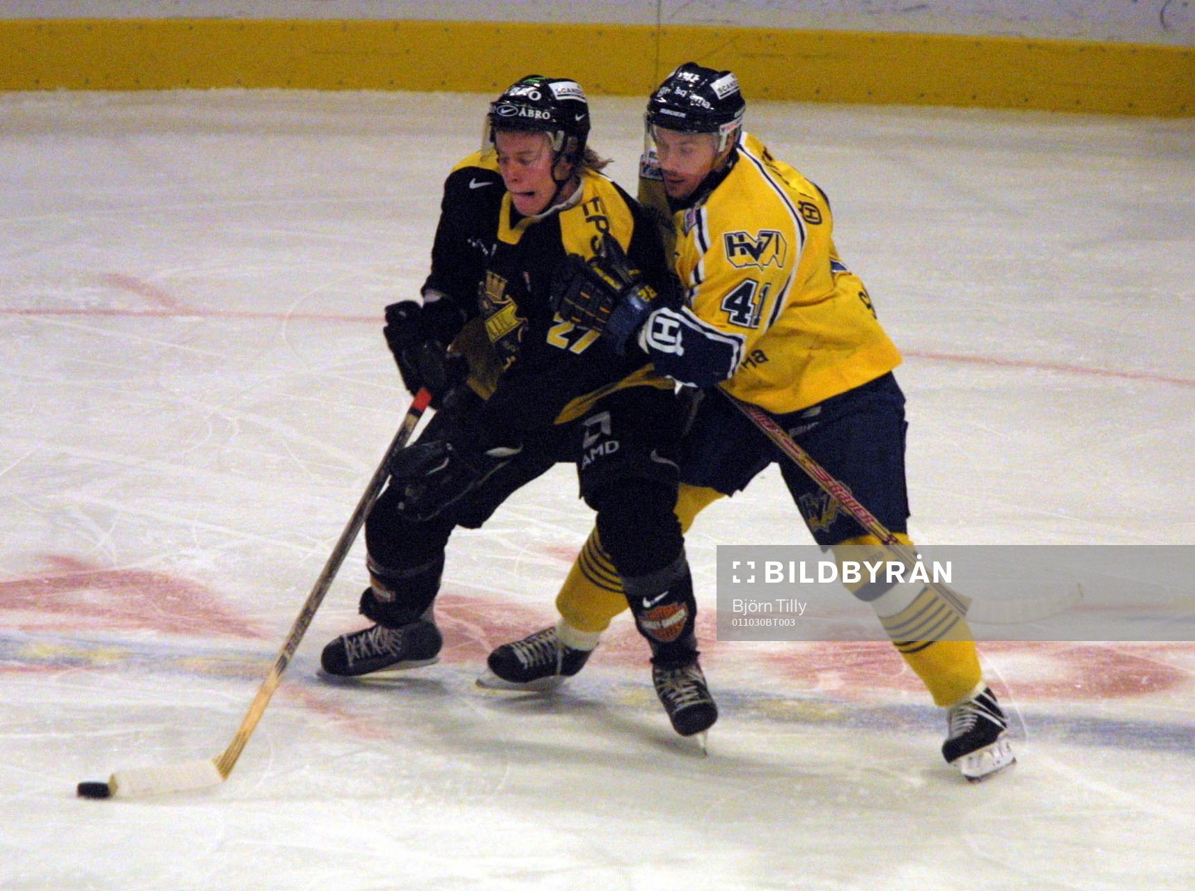 Ishockey, Elitserien. AIK- HV71. Peter Kumpulainen, AIK och